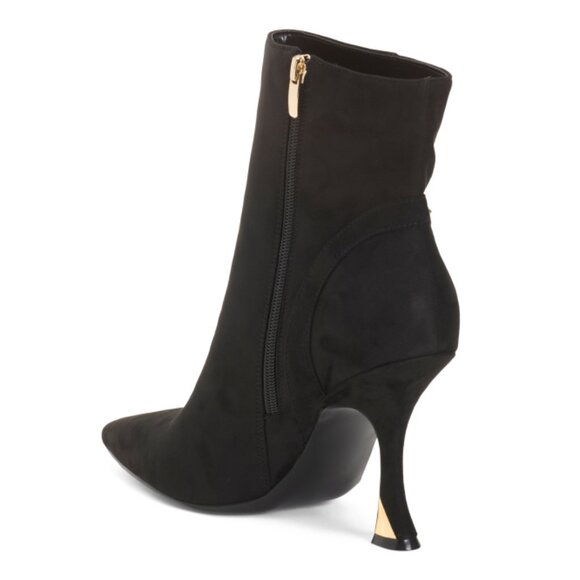 NINE WEST Black Chaine Dress Booties - Picture 2 of 2